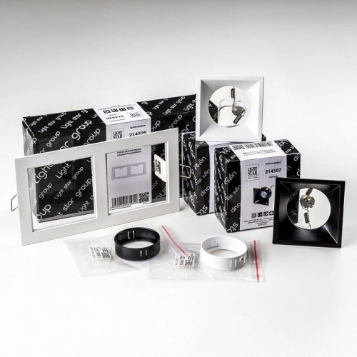 Встраиваемый светильник Lightstar Domino D5260607WBMOD