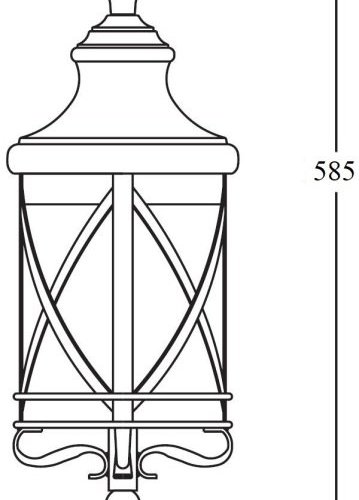 Потолочный светильник уличный Oasis Light LUCERNA 84805A Bl Потолочный светильник уличный Oasis Light LUCERNA 84805A Bl