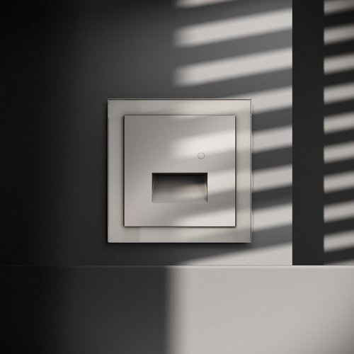 Заглушка для поста с подсветкой, без рамки Voltum S70 VLS070703