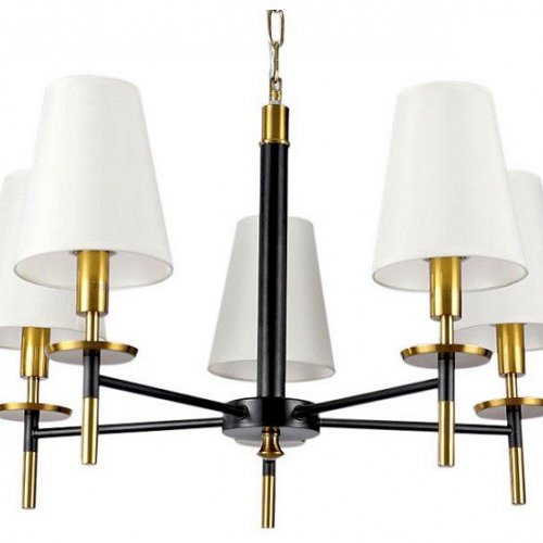 Подвесная люстра Arte Lamp Riccardo A4075LM-5BK Подвесная люстра Arte Lamp Riccardo A4075LM-5BK