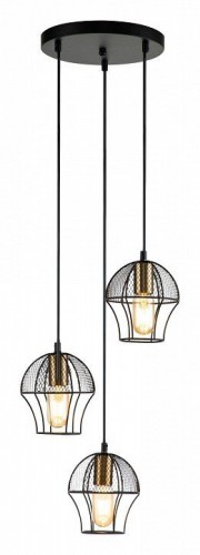 Подвесной светильник Indigo Pallo 10011/3P Black Подвесной светильник Indigo Pallo 10011/3P Black