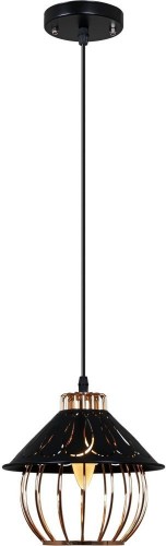 Подвесной светильник Reluce 02503-0.9-01 BK+GD