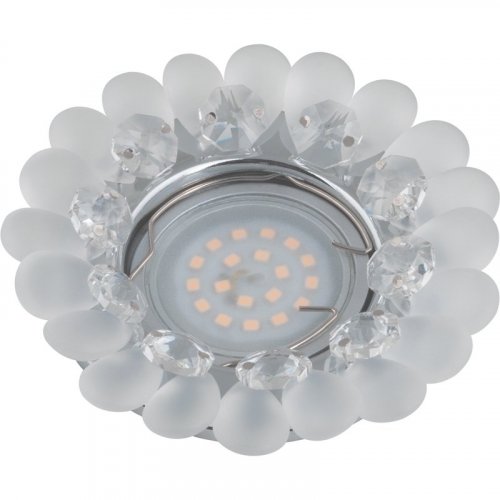 Точечный светильник Fametto Peonia DLS-P120 GU5.3 CHROME/CLEAR