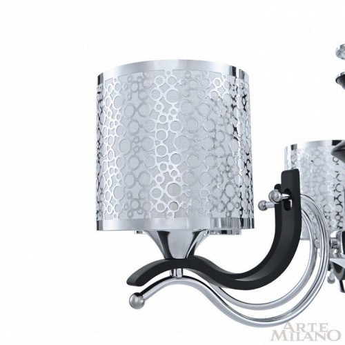 Подвесная люстра Arte Milano Florentia-6787 306787/6 Bk/Ni Подвесная люстра Arte Milano Florentia-6787 306787/6 Bk/Ni