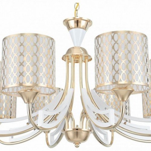 Подвесная люстра Arte Milano Florentia-3387 303387/8 Wh/Gd