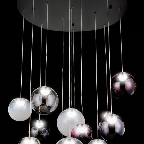 Подвесная люстра Molecule LE7723/13S Chrome