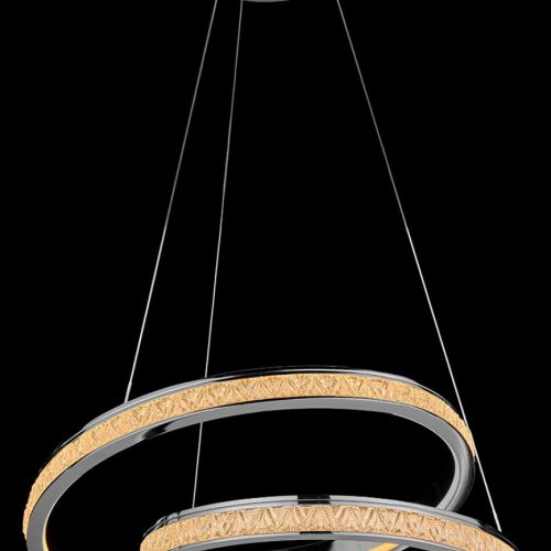 Подвесная люстра Aida LE7707/600Z Black Chrome