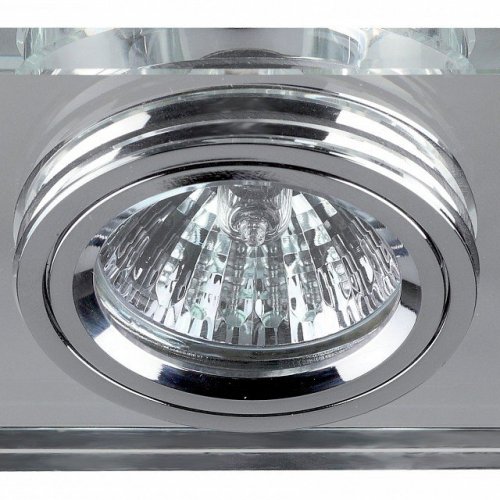 Встраиваемый светильник ЭРА Декор DK8 CH/WH Встраиваемый светильник ЭРА Декор DK8 CH/WH