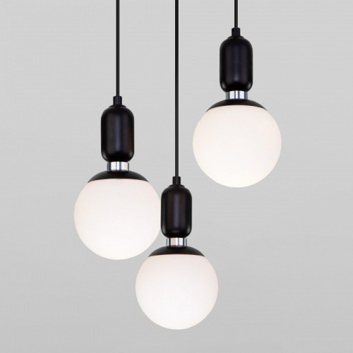 Подвесной светильник Eurosvet Bubble 50151/3 черный Подвесной светильник Eurosvet Bubble 50151/3 черный