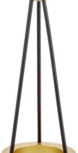 Настольная лампа Lumina Deco Belforte LDT 5527 GD+BK