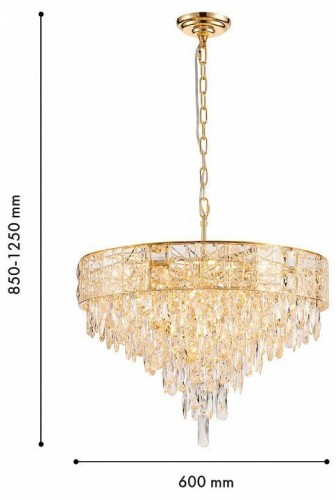 Подвесная люстра Favourite Elysium 4720-12P