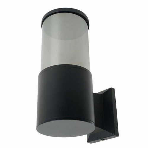 Светильник садово-парковый Feron DH1301, на стену вверх, E27 230V, черный 51330