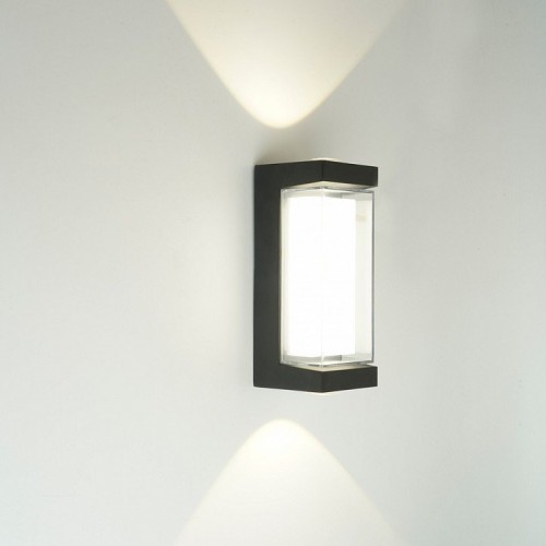 Светильник уличный светодиодный Feron DH059, 16W, 1400Lm, 3000K, черный 51481