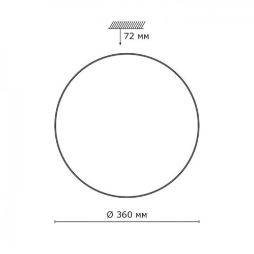 Настенно-потолочный светильник Abasi 2052/CLN