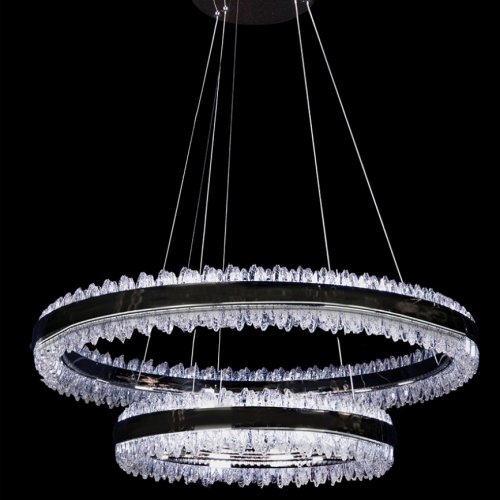 Подвесная люстра Michel LE7720/800-2K Black Chrome