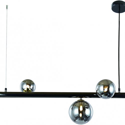 Подвесная люстра Indigo Canto 11026/5PL Black V000239 Подвесная люстра Indigo Canto 11026/5PL Black V000239