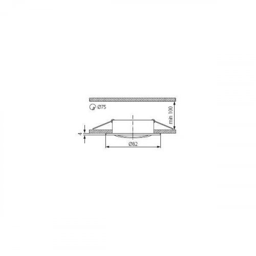 Точечные светильники Kanlux VIDI CTC-5515-W 2780