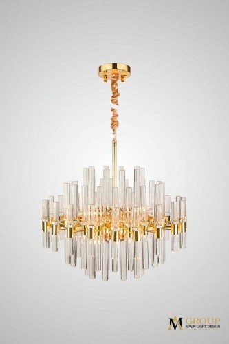Люстра на штанге AM-Group ADRIAN ADRIAN L600 GOLD