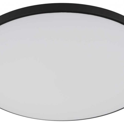 Светильник потолочный светодиодный ЭРА Классик без ДУ SPB-6 Slim Base BK 45W-5K 5000К Б0069775