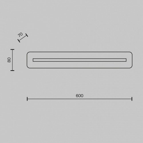 Настенный светильник Maytoni Albatre MOD366WL-L14BS3K