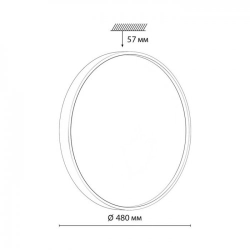 Настенно-потолочный светильник Sonex Mavic 7743/ELN