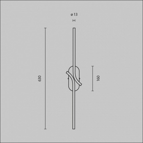 Настенный светильник Maytoni Renaissance MOD256WL-L5BS3K2