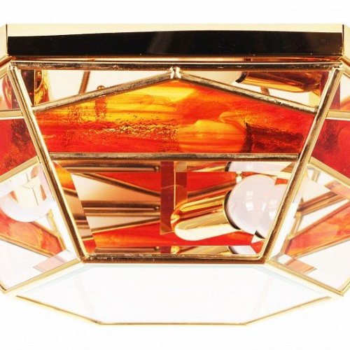 Потолочная люстра Doge Luce 1007/3PL-B.CRISTALLO M+ROSSO