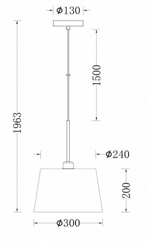 Подвесной светильник Freya Sandy FR5119PL-01BS