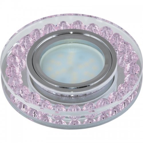 Точечный светильник Fametto Peonia DLS-P102 GU5.3 CHROME/PINK Точечный светильник Fametto Peonia DLS-P102 GU5.3 CHROME/PINK