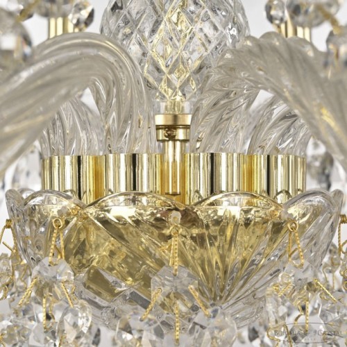 Подвесная люстра Bohemia Ivele Crystal 107 107/10/200 G Подвесная люстра Bohemia Ivele Crystal 107 107/10/200 G