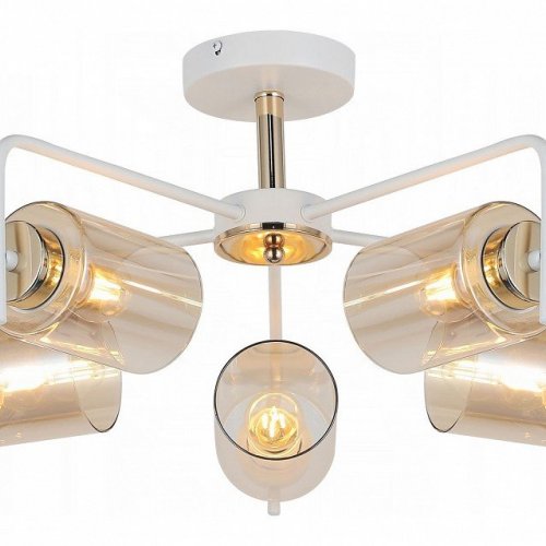 Потолочная люстра Illumico IL8248-5COU-79 WH GD Потолочная люстра Illumico IL8248-5COU-79 WH GD