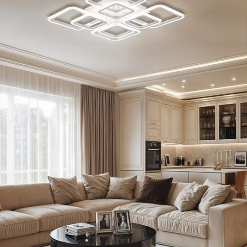 Потолочная люстра Natali Kovaltseva Spektr LED LAMPS 81108/4C