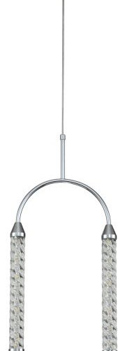 Подвесной светодиодный светильник Indigo Ellisse 14005/1P Chrome V000027L Подвесной светодиодный светильник Indigo Ellisse 14005/1P Chrome V000027L