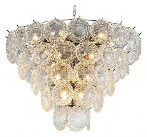 Подвесная люстра iLamp Rockfeller P2549-18 NIC Подвесная люстра iLamp Rockfeller P2549-18 NIC
