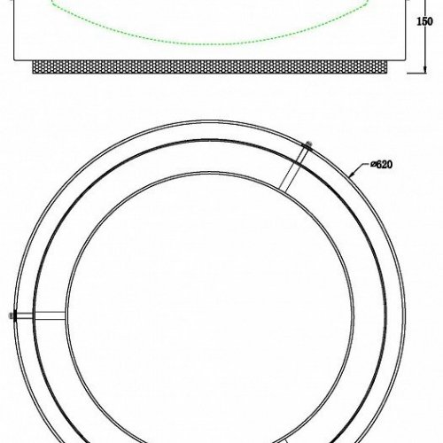 Потолочный светильник MyFar Anders MR2371-1CL Потолочный светильник MyFar Anders MR2371-1CL