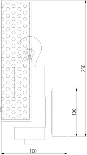 Бра Eurosvet Grino 70139/1 никель