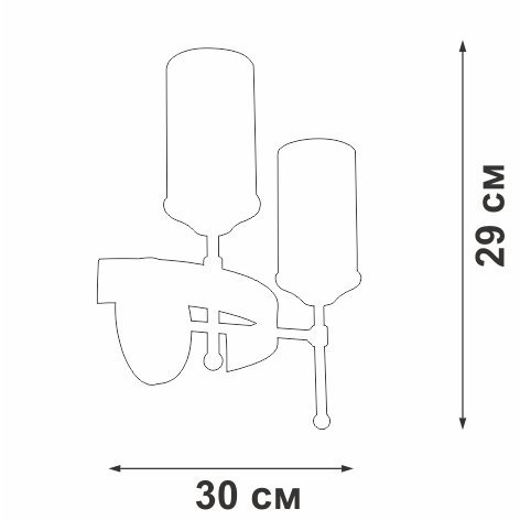 Бра  V1813-7/2A