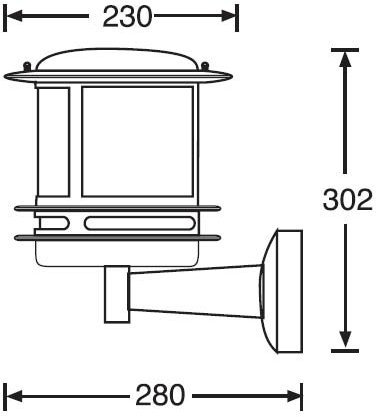 Настенный фонарь уличный Oasis Light TOKIO 68301/12 Bl opal
