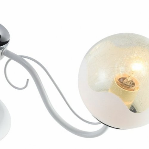 Потолочная люстра Reluce 01326-0.3-03 WH+CR Потолочная люстра Reluce 01326-0.3-03 WH+CR