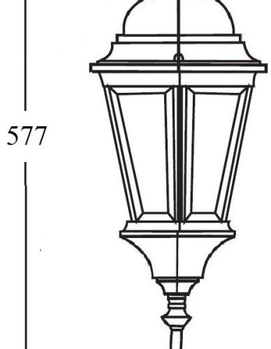 Потолочный светильник уличный Oasis Light ASTORIA 2 91405LA cover Gw