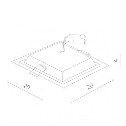 Точечный встраиваемый светильник Arte Lamp Raggio A4018PL-1WH Точечный встраиваемый светильник Arte Lamp Raggio A4018PL-1WH