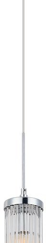 Подвесной светильник Crystal Lux Tadeo SP1 D100 Chrome/Transparente