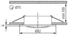 Точечные светильники Kanlux BASK CTC-5515-MPC/N 2804 Точечные светильники Kanlux BASK CTC-5515-MPC/N 2804