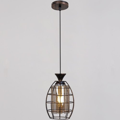 Подвесной светильник Reluce 03525-0.9-01 BK+GD