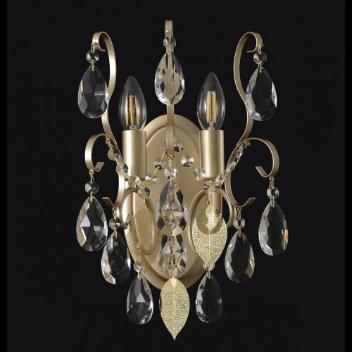 Настенный светильник Crystal Lux Esmiralda AP2 Gold Настенный светильник Crystal Lux Esmiralda AP2 Gold