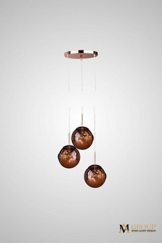 Подвесная люстра AM-Group AM352 AM352-3CP