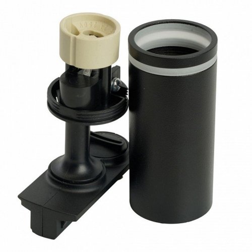 Светильник Feron AL146 трековый однофазный на шинопровод под лампу GU10, черный 51325 Светильник Feron AL146 трековый однофазный на шинопровод под лампу GU10, черный 51325