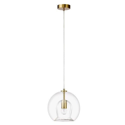 Подвесной светильник Crystal Lux Luisa SP1 Brass/Transparent Подвесной светильник Crystal Lux Luisa SP1 Brass/Transparent