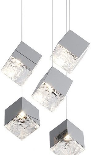 Подвесной светильник DeLight Collection Pyrite 10301P/5 silver Подвесной светильник DeLight Collection Pyrite 10301P/5 silver