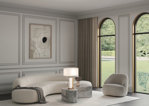 Интерьерная настольная лампа Maytoni Bianco Z031TL-01BS